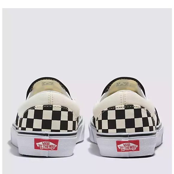 Like New Vans Classic Slip On Checkerboard Shoe - Picture 3 of 7